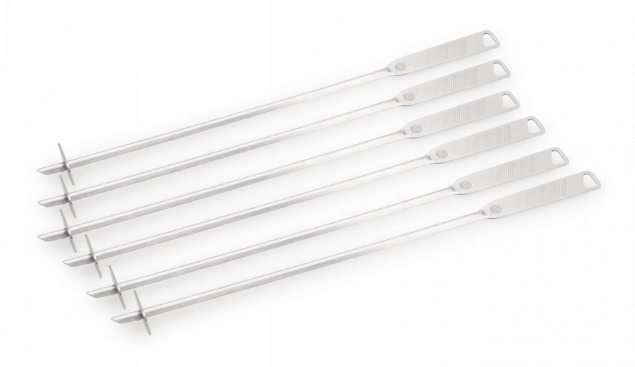 Set de 6 brochettes rondes